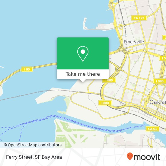 Ferry Street map