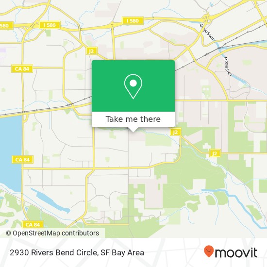 2930 Rivers Bend Circle map