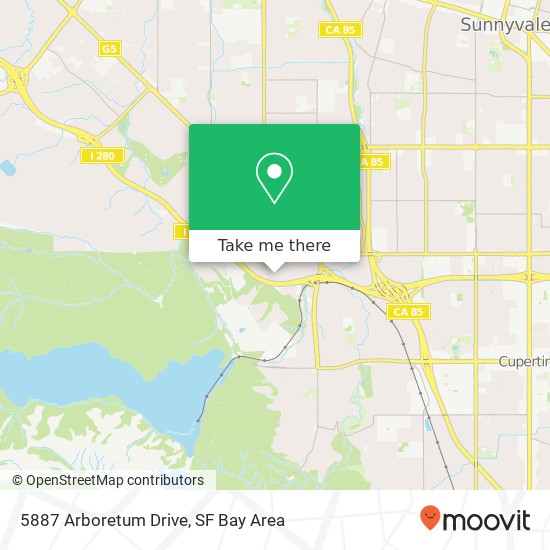 5887 Arboretum Drive map