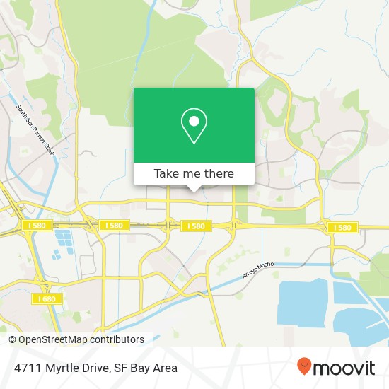 4711 Myrtle Drive map