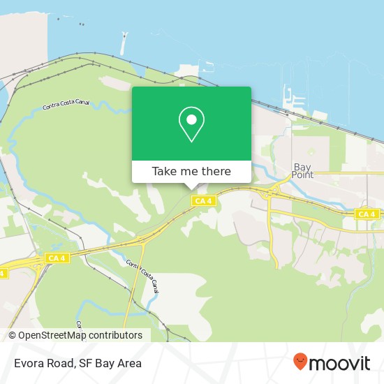 Evora Road map