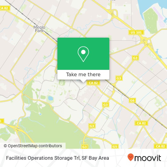 Mapa de Facilities Operations Storage Trl