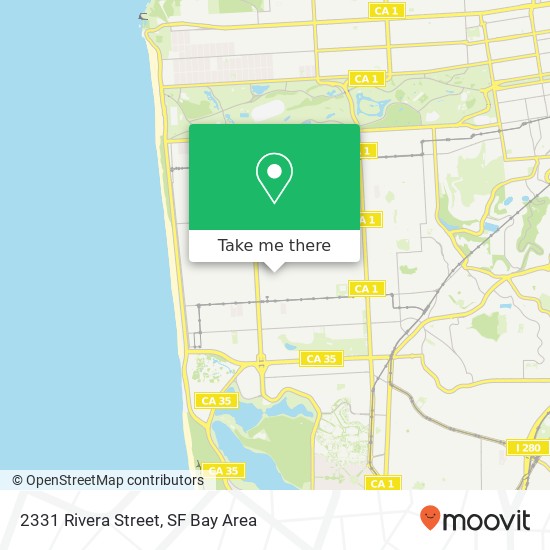 2331 Rivera Street map