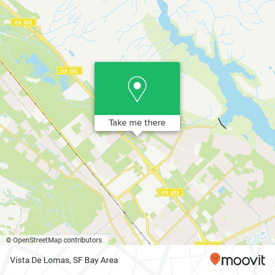Vista De Lomas map