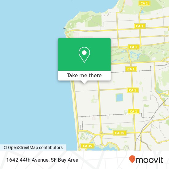 1642 44th Avenue map