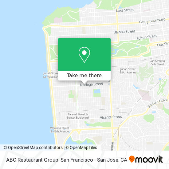 ABC Restaurant Group map