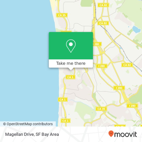 Magellan Drive map