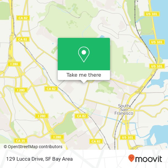 Mapa de 129 Lucca Drive
