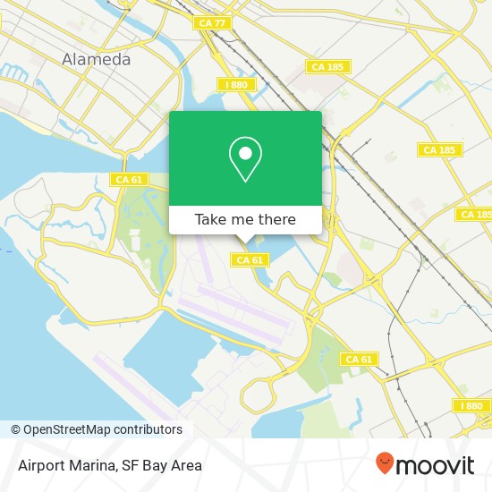 Mapa de Airport Marina