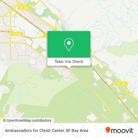 Mapa de Ambassadors for Christ Center