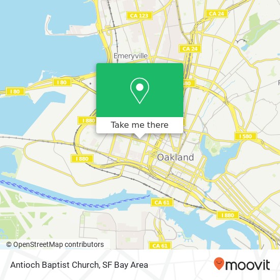 Mapa de Antioch Baptist Church