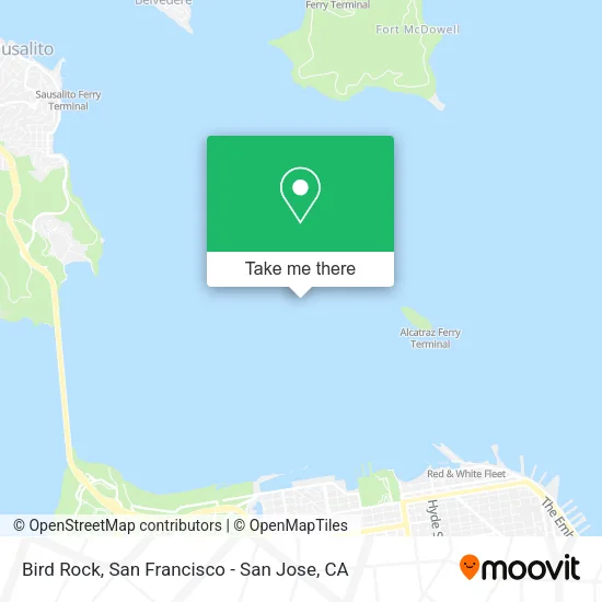 Bird Rock map
