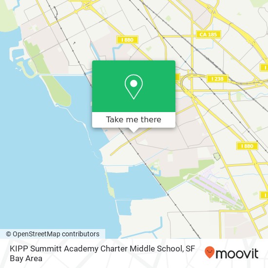 KIPP Summitt Academy Charter Middle School map