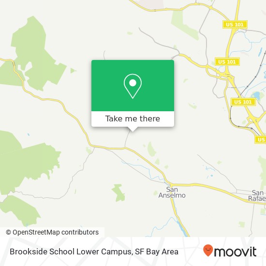 Mapa de Brookside School Lower Campus