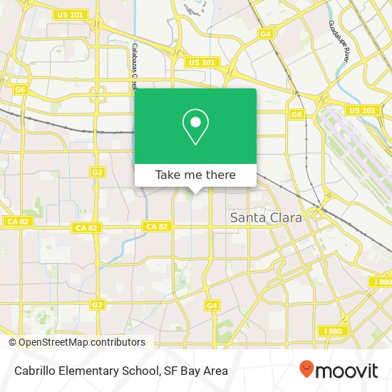 Mapa de Cabrillo Elementary School