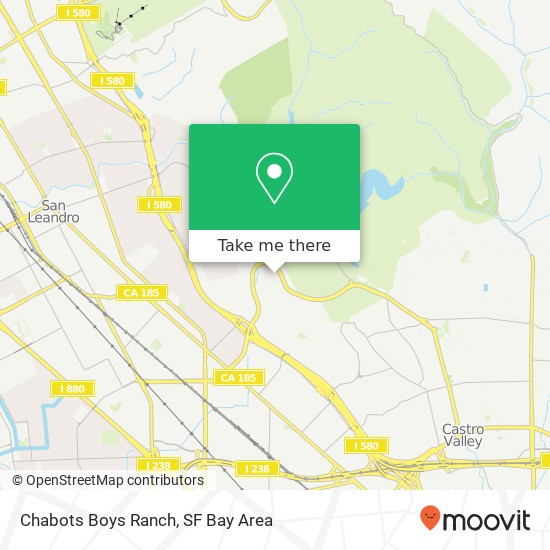 Chabots Boys Ranch map