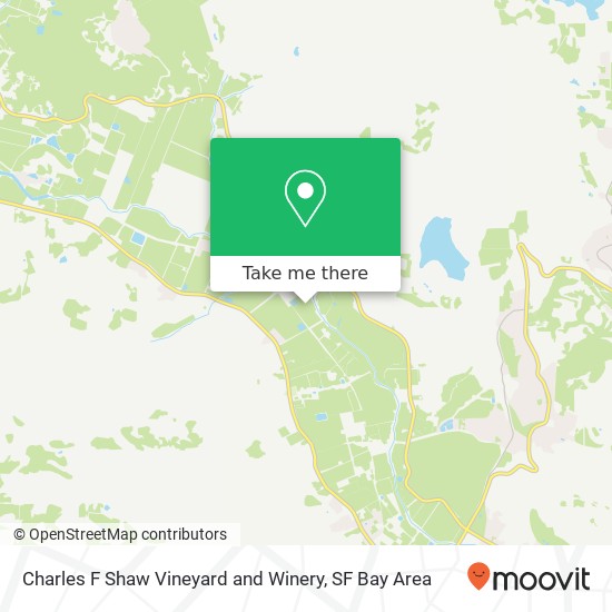 Mapa de Charles F Shaw Vineyard and Winery