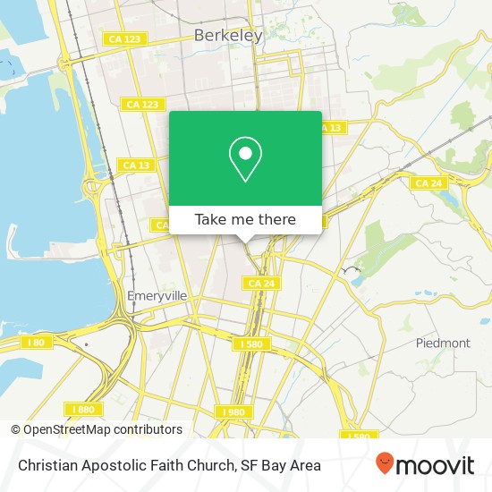 Mapa de Christian Apostolic Faith Church