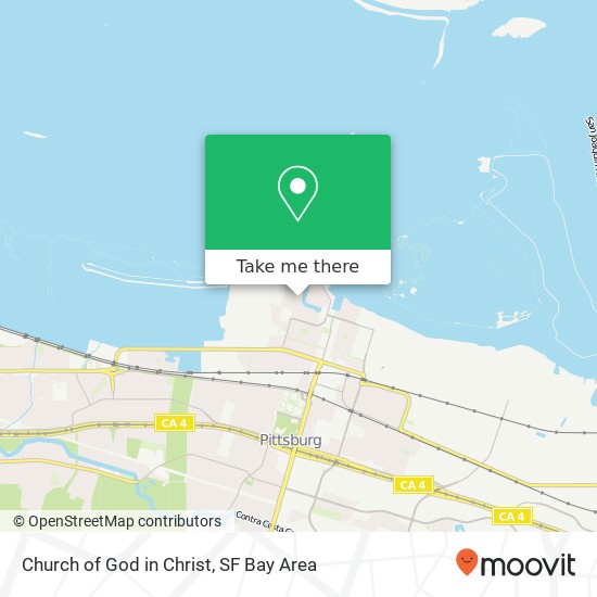 Church of God in Christ map