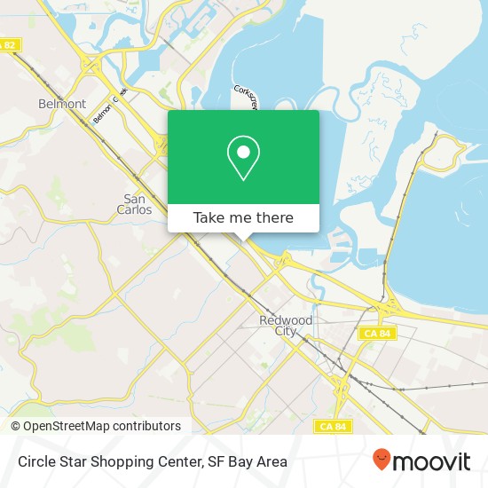 Circle Star Shopping Center map