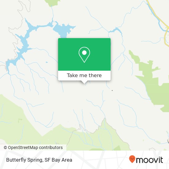 Mapa de Butterfly Spring