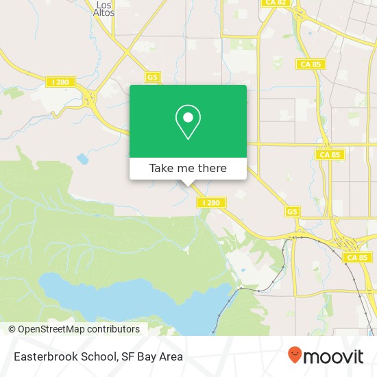 Mapa de Easterbrook School