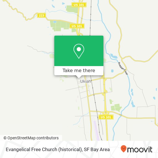 Evangelical Free Church (historical) map