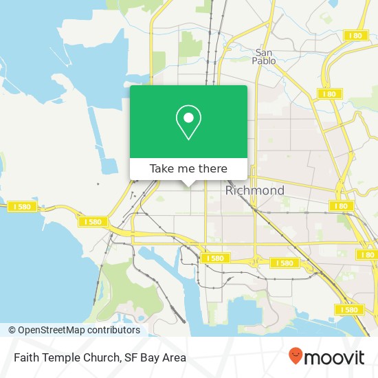 Mapa de Faith Temple Church