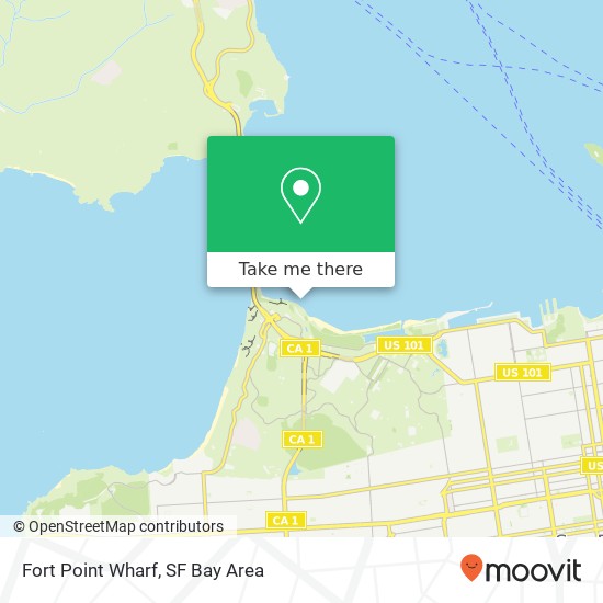 Mapa de Fort Point Wharf