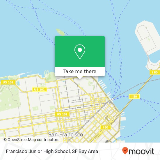 Mapa de Francisco Junior High School