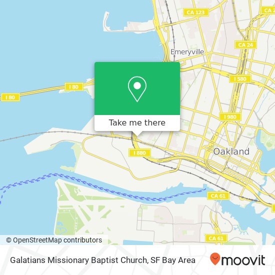 Galatians Missionary Baptist Church map