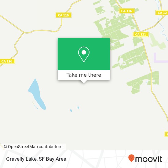 Gravelly Lake map
