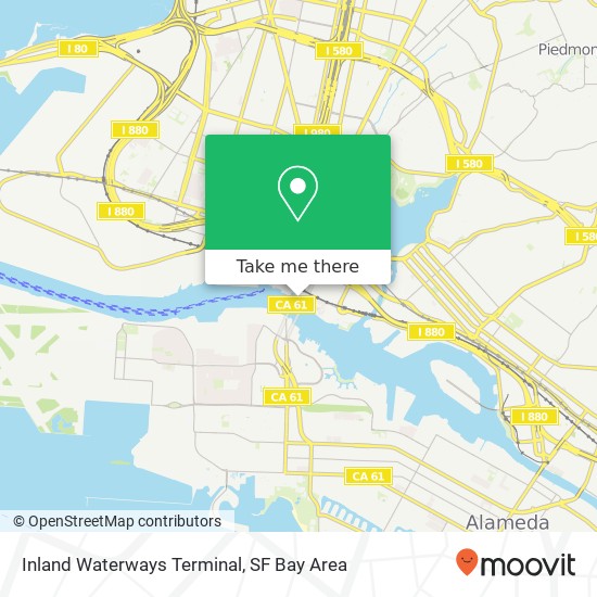 Mapa de Inland Waterways Terminal