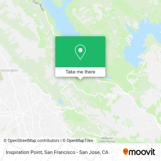 Inspiration Point map