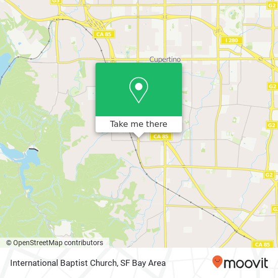 International Baptist Church map