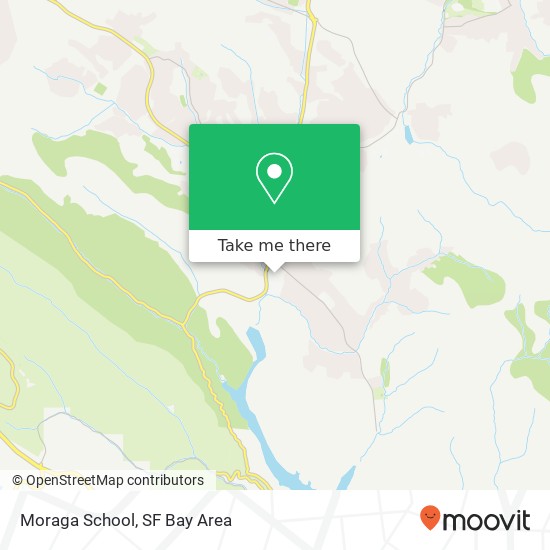 Mapa de Moraga School