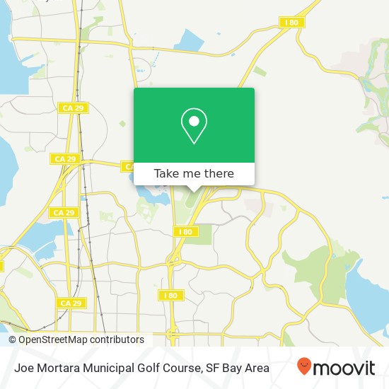 Joe Mortara Municipal Golf Course map