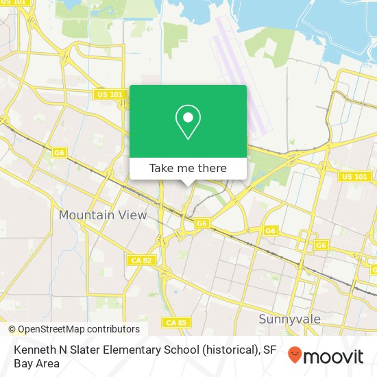 Kenneth N Slater Elementary School (historical) map