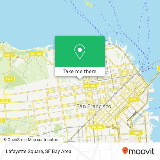 Lafayette Square map