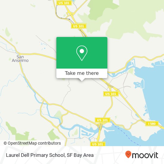 Laurel Dell Primary School map