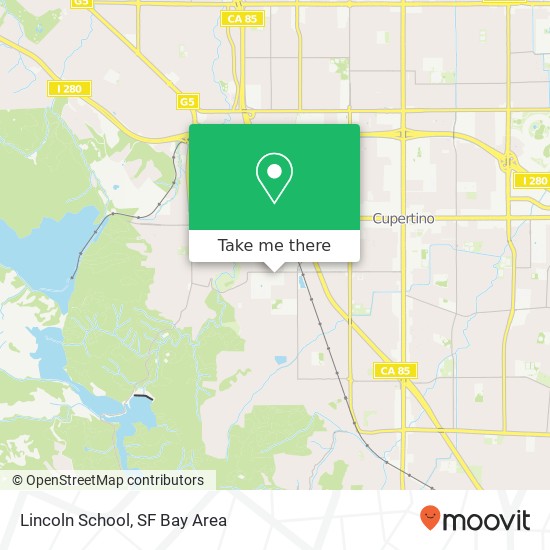 Lincoln School map