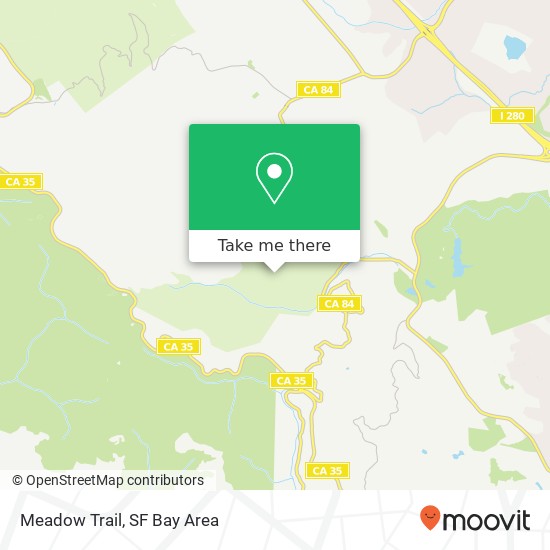 Mapa de Meadow Trail