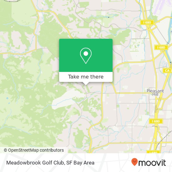Meadowbrook Golf Club map