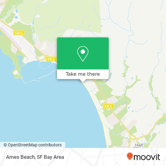 Ames Beach map