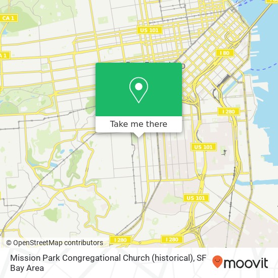 Mission Park Congregational Church (historical) map