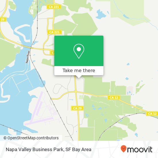 Napa Valley Business Park map