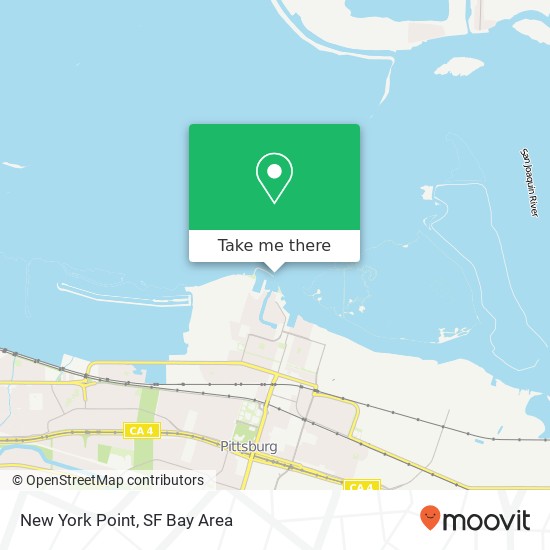 New York Point map