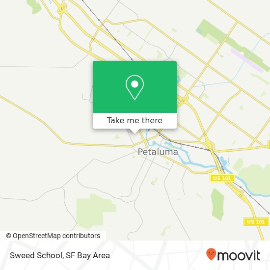 Sweed School map