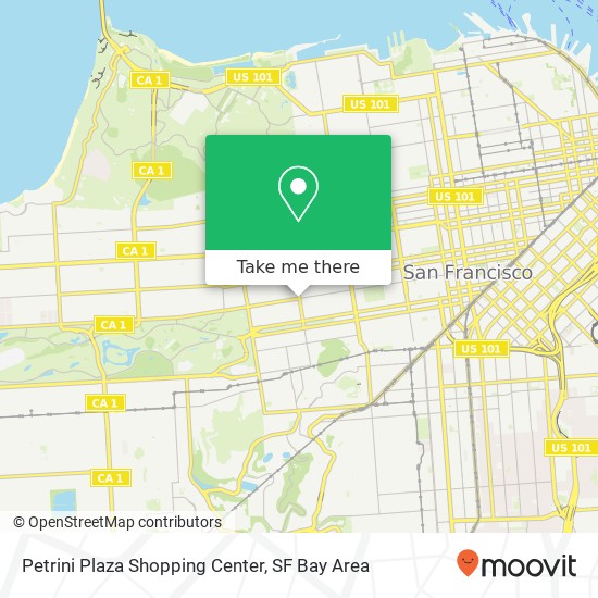 Petrini Plaza Shopping Center map