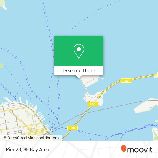 Pier 23 map